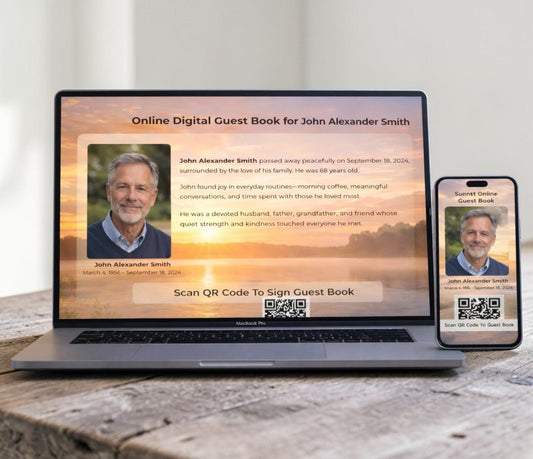 How Digital Funeral Guest Books Preserve Memories Long After the Service Ends - The Funeral Program Site