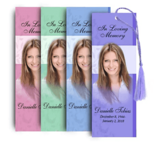 How Do You Distribute Memorial Bookmarks? - The Funeral Program Site