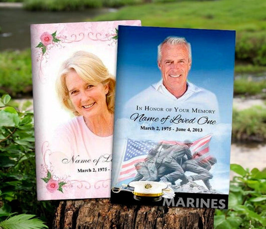 How Much Do Custom Funeral Programs Cost on Average? - The Funeral Program Site