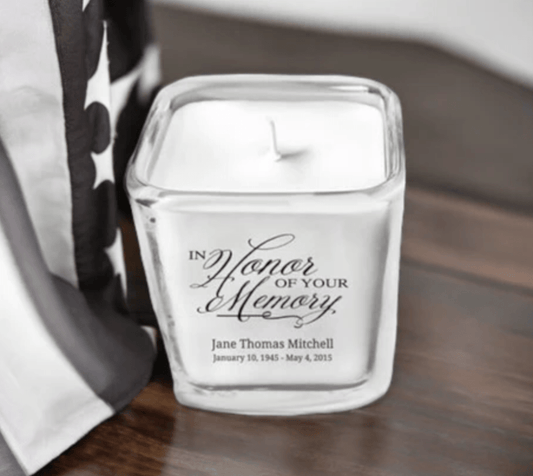 How to Care for and Preserve Your Memorial Candle Keepsake - The Funeral Program Site