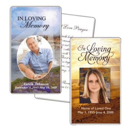 How to Choose the Perfect Design for Your Funeral Prayer Cards - The Funeral Program Site