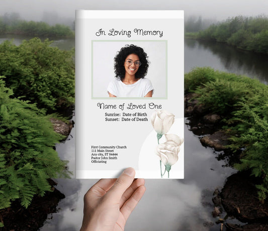 How to Create a Funeral Program Template for Word or Google Docs - The Funeral Program Site