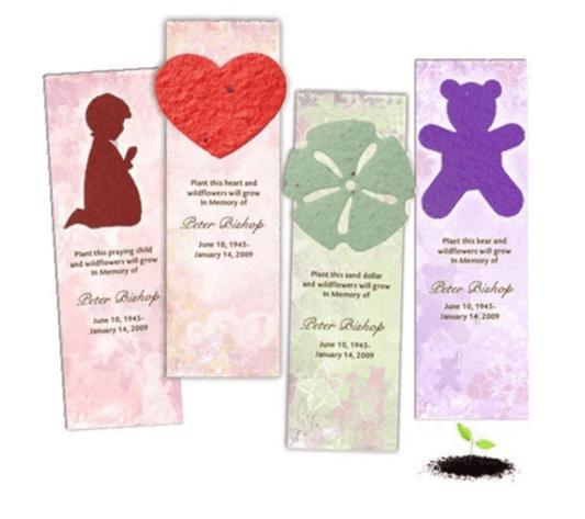 How to Create a Memorial Bookmark with Minimalist Design - The Funeral Program Site