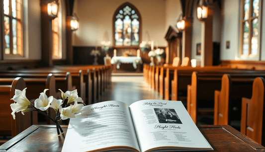How To Create Meaningful Funeral Programs - The Funeral Program Site