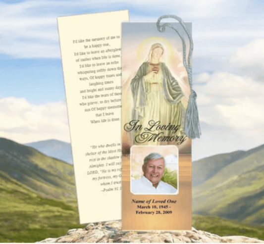 How to Create Personalized Memorial Bookmarks - The Funeral Program Site
