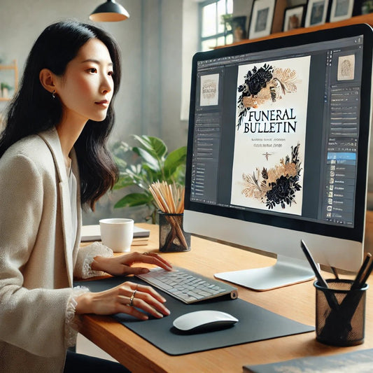 How to Design a Funeral Bulletin for an Outdoor Service - The Funeral Program Site