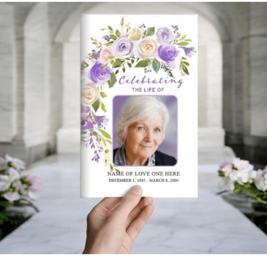 How to Design a Funeral Program: A Step-by-Step Guide – The Funeral ...