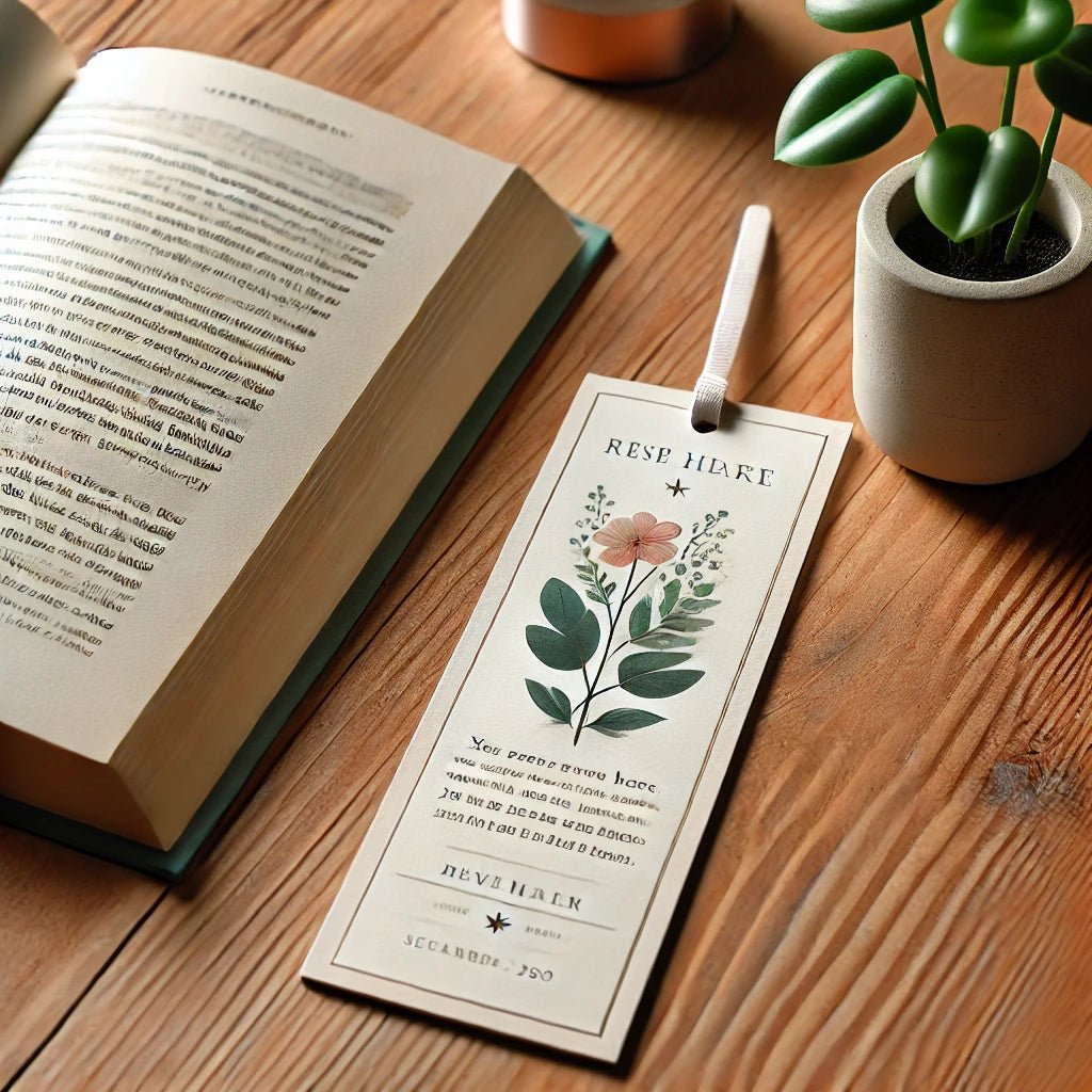 How to Design a Memorial Bookmark Using Microsoft Word – The Funeral ...