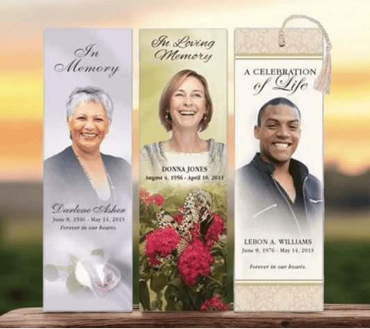 How to Design Memorial Bookmarks for a Celebration of Life - The Funeral Program Site