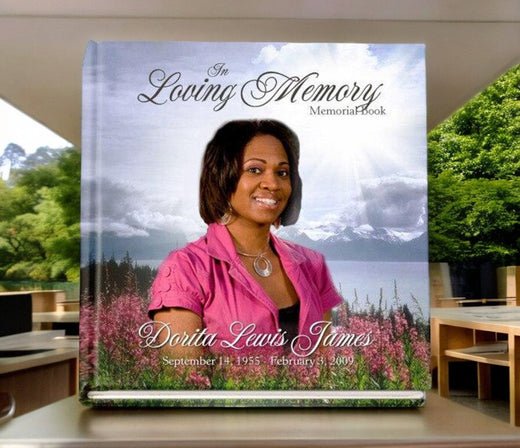 How to Display a Funeral Guest Book at the Service - The Funeral Program Site