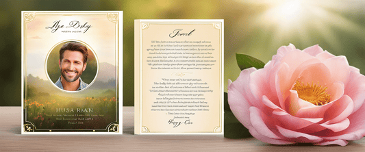 How To Effectively Use Funeral Prayer Card Templates - The Funeral Program Site