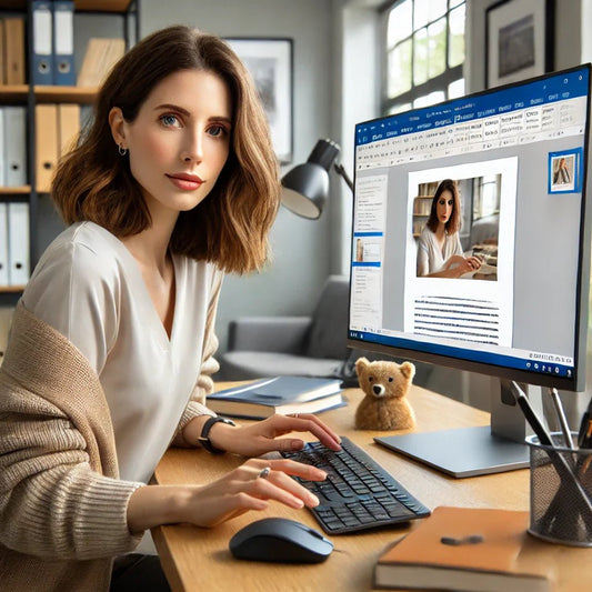 How to Insert a Photo in Apple Pages into a Funeral Program Template - The Funeral Program Site