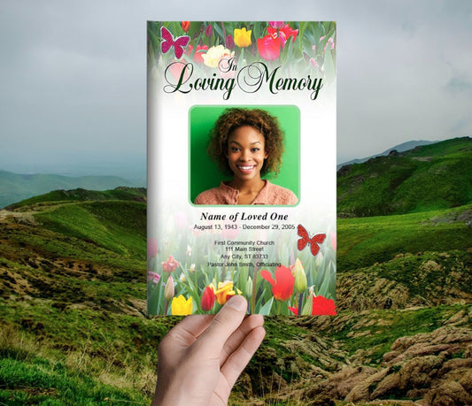 How to Insert a Photo in Microsoft Word into a Funeral Program Template - The Funeral Program Site