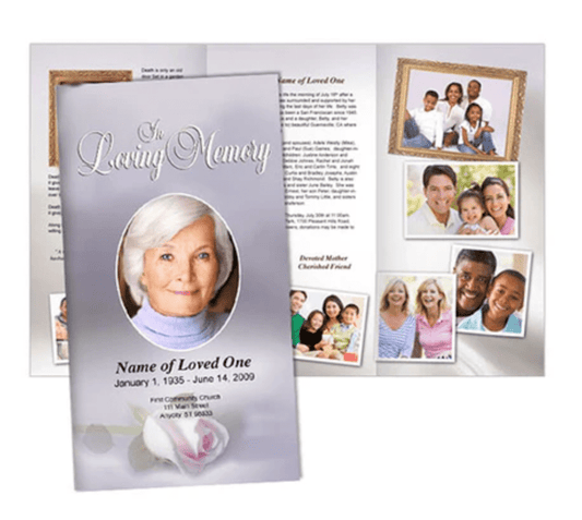 How To Insert A Photo Into Funeral Brochure - The Funeral Program Site