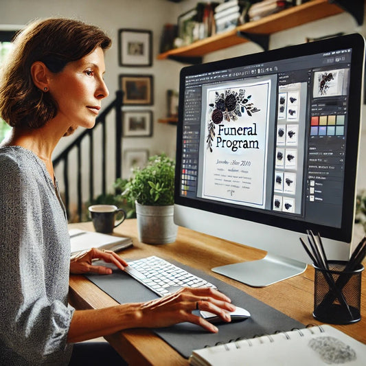 How to Insert a Photo into Your Funeral Program Template in Microsoft Publisher - The Funeral Program Site