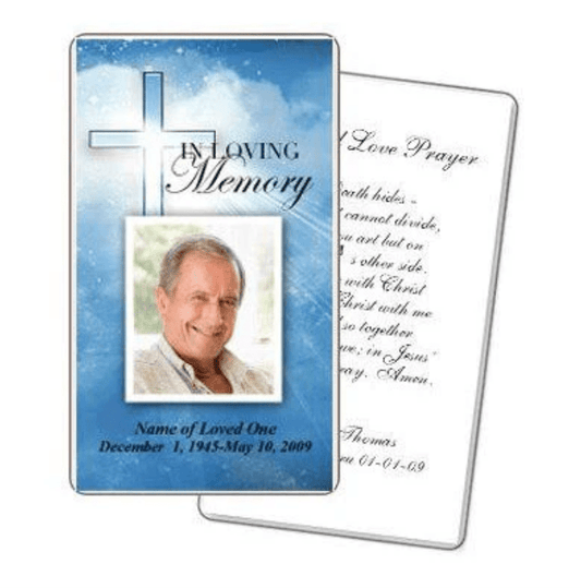 How To Make A Funeral Prayer Card - The Funeral Program Site