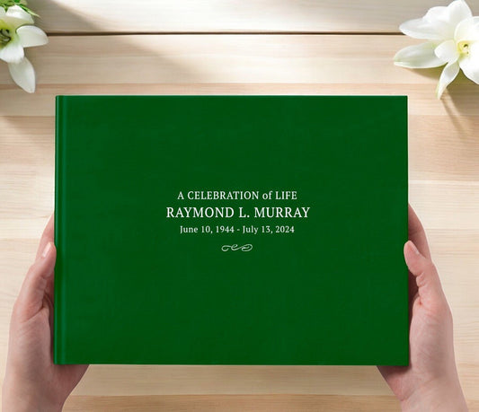 How to Personalize a Funeral Guest Book for a Meaningful Tribute - The Funeral Program Site