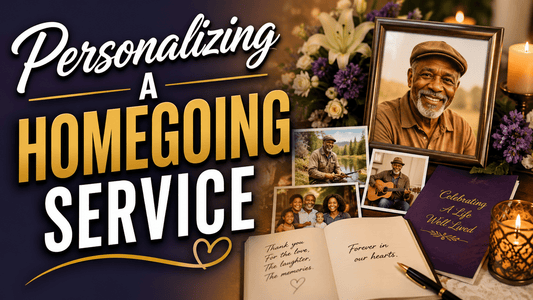 How To Personalize a Homegoing Service: Creative Ideas for a Meaningful Farewell - The Funeral Program Site