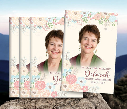 How to Print a Funeral Pamphlet at Home or Online - The Funeral Program Site