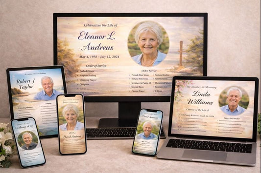How To Use A QR Code With Digital Funeral Programs - The Funeral Program Site