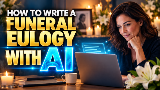 How to Write a Funeral Eulogy With AI: A Compassionate Guide for Modern Memorials - The Funeral Program Site