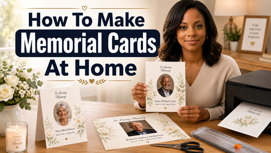 Memorial Cards: How to Create Meaningful Keepsakes for Loved Ones