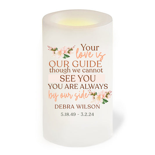 In Loving Memory Memorial Candles: A Timeless Tribute to Loved Ones - The Funeral Program Site