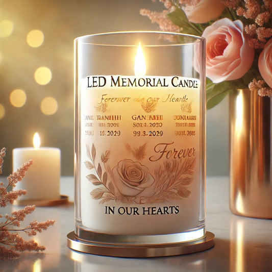 LED Memorial Candles: A Safe and Lasting Tribute to Loved Ones - The Funeral Program Site