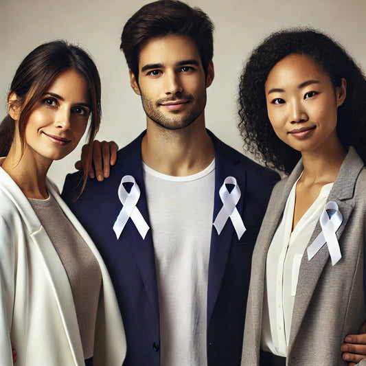 Lung Cancer Ribbon Meaning: A Symbol of Awareness, Hope, and Support - The Funeral Program Site