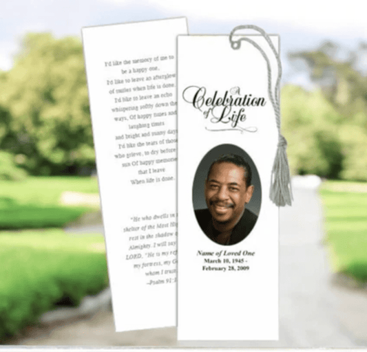 Memorial Bookmark Quotes for Remembering Loved Ones - The Funeral Program Site