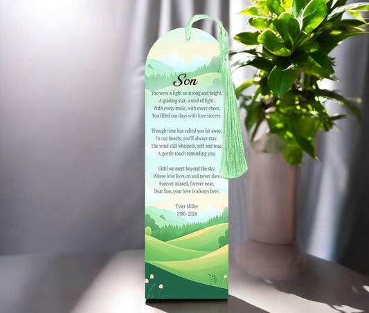 Memorial Bookmarks: A Gentle Keepsake from Funeral Program Site - The Funeral Program Site