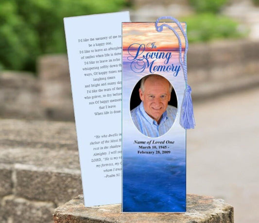 Memorial Bookmarks: A Thoughtful Tribute from the Funeral Program Site - The Funeral Program Site