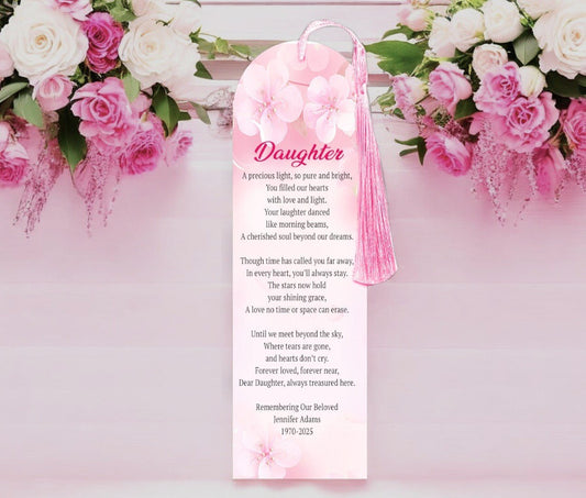Memorial Bookmarks: A Timeless Tribute to Loved Ones - The Funeral Program Site
