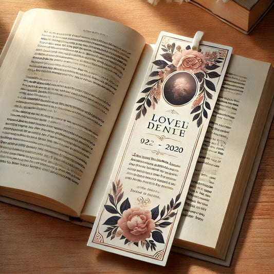 Memorial Bookmarks for Child and Infant Funerals - The Funeral Program Site