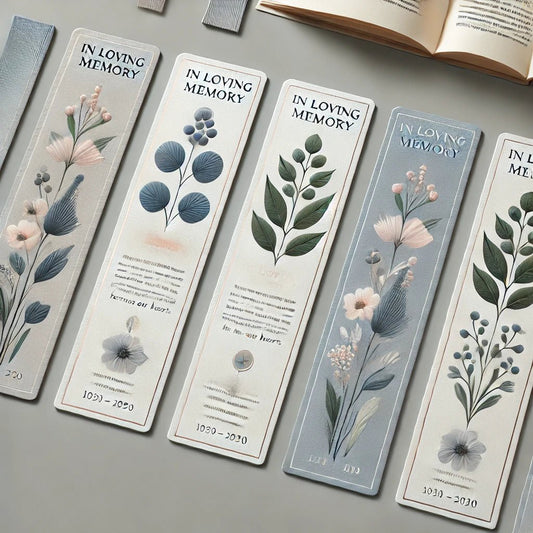 Memorial Bookmarks for Non-Religious Ceremonies - The Funeral Program Site