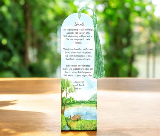 Memorial Bookmarks: Meaningful Keepsakes for Honoring a Life - The Funeral Program Site