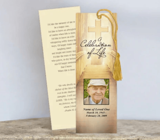 Memorial Bookmarks: Perfect for Sharing Special Memories - The Funeral Program Site