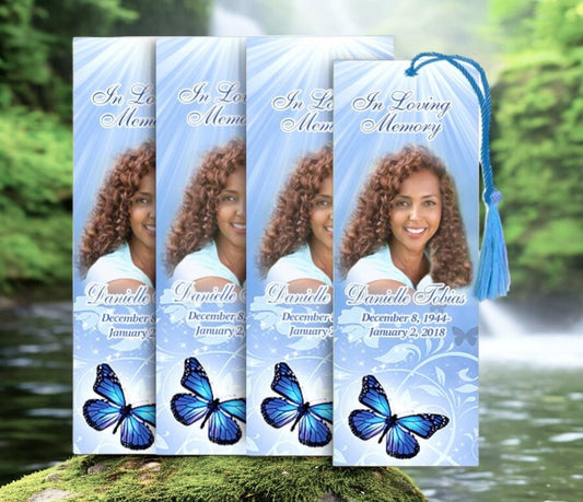 Memorial Bookmarks: Preserving Memories in a Tangible Way - The Funeral Program Site