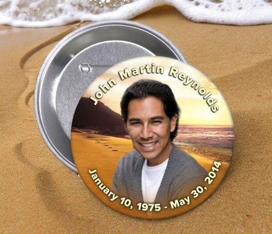 Memorial Buttons: A Lasting Tribute to Loved Ones - The Funeral Program Site