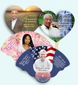 Memorial Fans: A Thoughtful Tribute from the Funeral Program Site - The Funeral Program Site