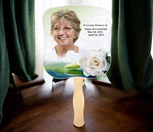 Memorial Fans: Comfort, Memory, and Tangible Tribute - The Funeral Program Site
