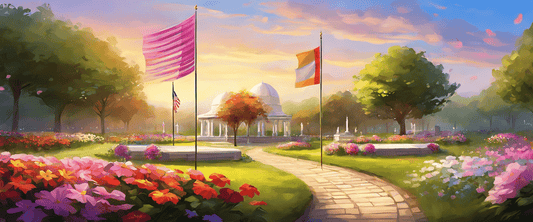 Memorial Garden Flags: A Symbol of Love and Remembrance - The Funeral Program Site