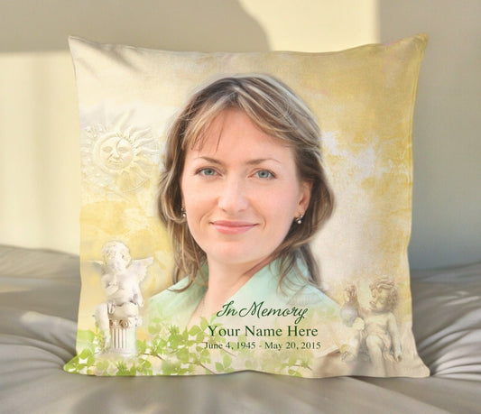 Memorial Pillows by Funeral Program Site: Hugs in Memory of Loved Ones - The Funeral Program Site