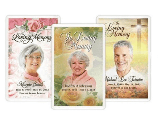 Memorial Prayer Cards: A Beautiful Way to Remember the Departed - The Funeral Program Site