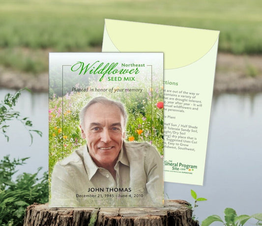 Memorial Seed Packets: Planting Legacies with The Funeral Program Site - The Funeral Program Site