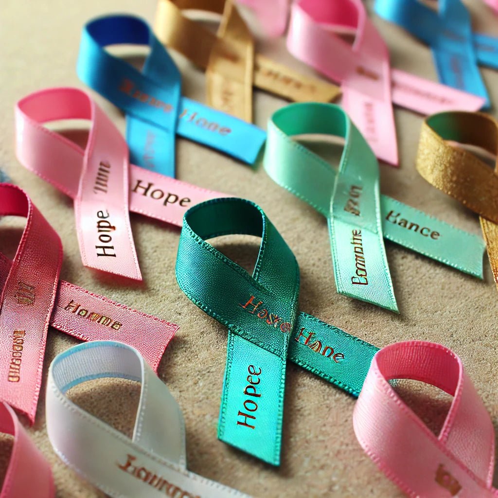 Memorialize and Support: The Funeral Program Site's Cancer Ribbons Ins