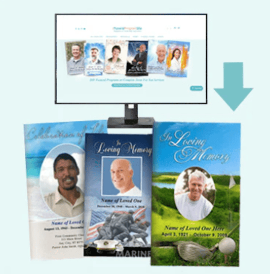 Navigating Funeral Program Templates with Ease - The Funeral Program Site