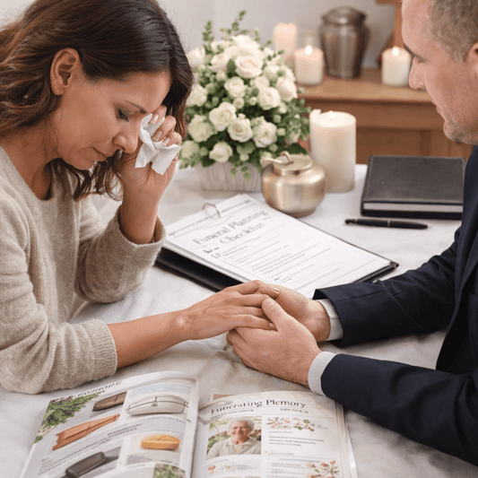 Navigating Grief and Funeral Planning Conversations with Funeral Directors - The Funeral Program Site