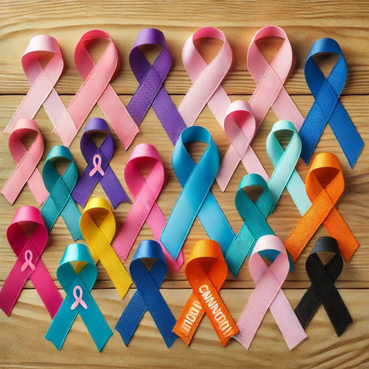 New Cancer Ribbon Colors at The Funeral Program Site: What Each Symbolizes - The Funeral Program Site