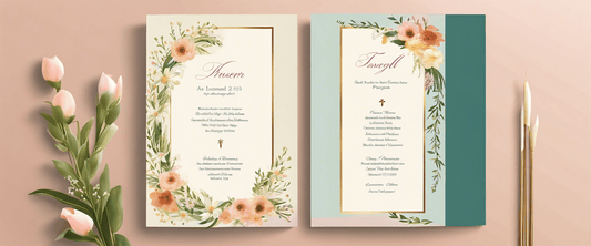 Personal Touch: Customizing Funeral Programs for Your Loved One - The Funeral Program Site